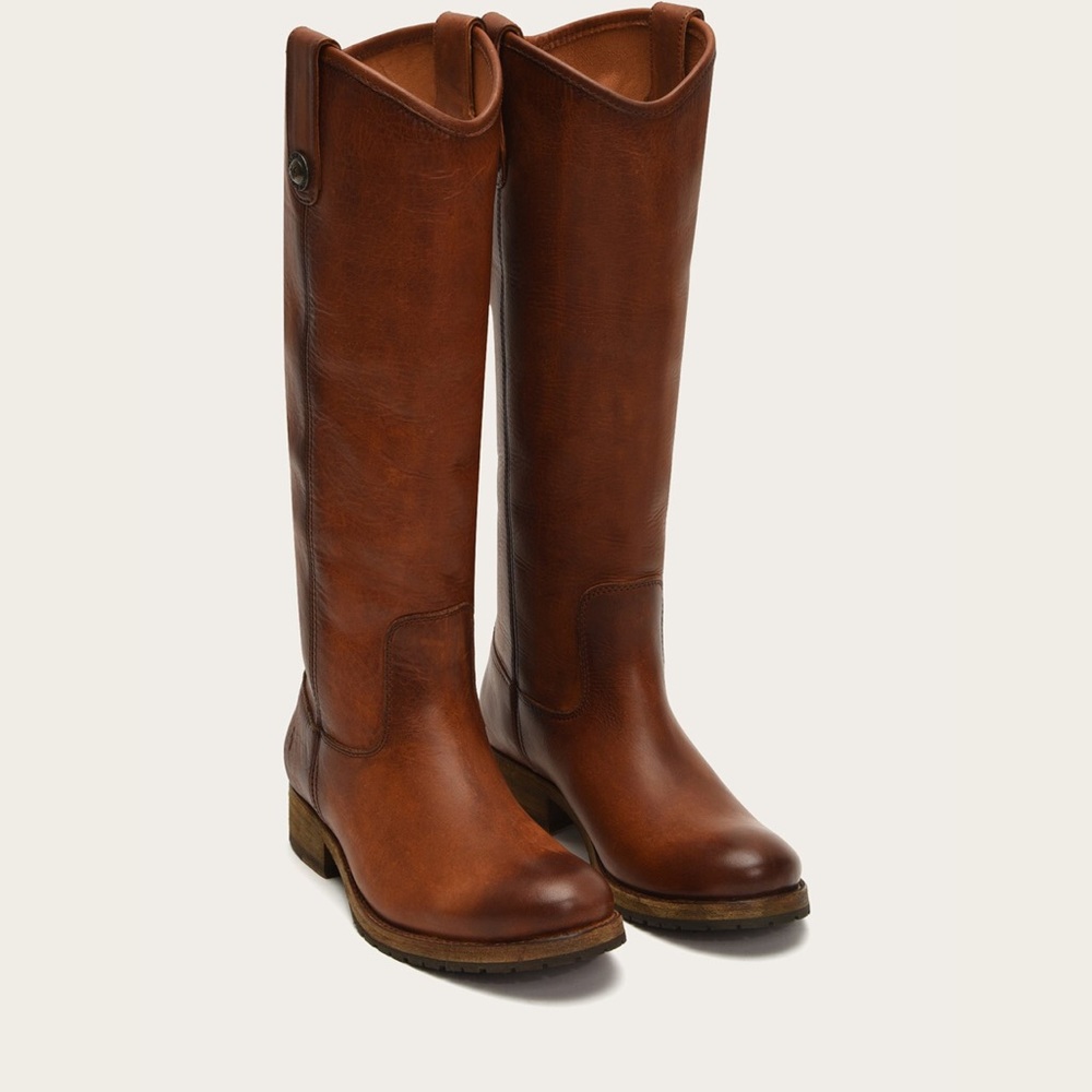 Frye Melissa Button Lug Tall Boot